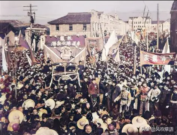 老照片:1957年10月，潜岳公路开通后的岳西县-文史天地-岳西 县政协